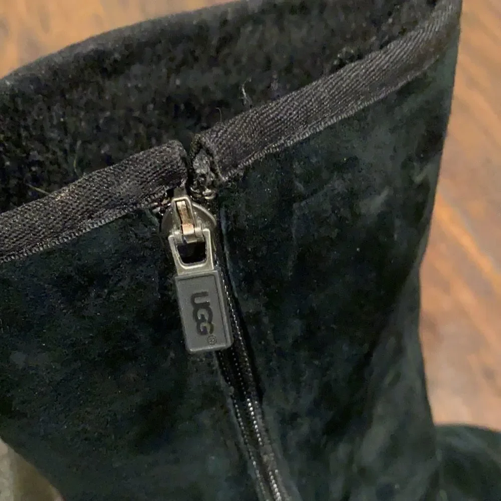 UGG AUSTRALIA: SUMNER BLACK BOOT size 7 . THE IDEAL ACCESSORY TO MINIMALIST GUC